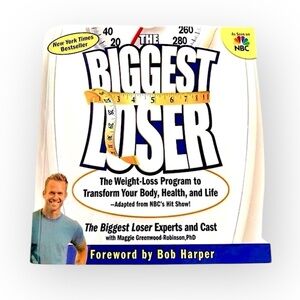 THE BIGGEST LOSER Fitness Recipes Book TV Show NY Times Bestseller Soft Cover